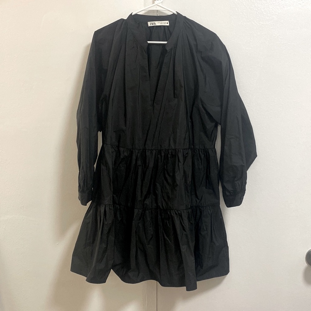 Little Black Tiered Dress